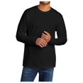 thumbnail image 1 of Mafoose Men's 24/7 Comfort Soft Tri-Blend Long Sleeve T-Shirt Black Small, 1 of 4