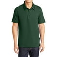 thumbnail image 1 of Mafoose Men's Active Textured Polo T-Shirt Forest Green Small, 1 of 5