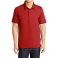 thumbnail image 1 of Mafoose Men's Active Textured Polo T-Shirt True Red 2X-Large, 1 of 5