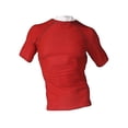 thumbnail image 1 of Mafoose Men's Base Layer Compression Fitness Workout Short Sleeve Shirt Red M, 1 of 1