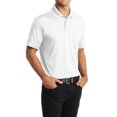 thumbnail image 1 of Mafoose Men's Diamond Jacquard Polo T-shirt White 4X-Large, 1 of 5