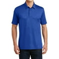 thumbnail image 1 of Mafoose Men's Embossed PosiCharge Tough Polo True Royal Medium, 1 of 5