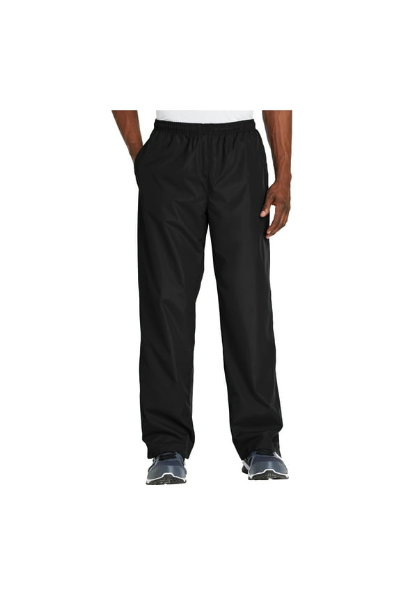 Men's Hiking Fishing Running Athletic Active Jogger Wind Pants Black L