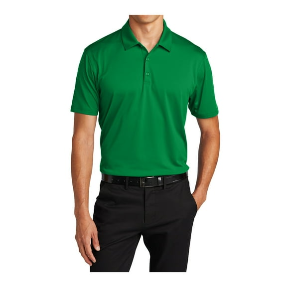 Mafoose Men's Moisture-Wicking Performance Staff Short Sleeve Polo Shirt Spring Green XL
