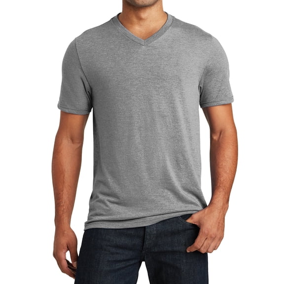 Mafoose Men's Perfect Tri V-Neck Tee Grey Frost X-Small