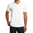 thumbnail image 1 of Mafoose Men's Perfect Tri V-Neck Tee White 4X-Large, 1 of 4