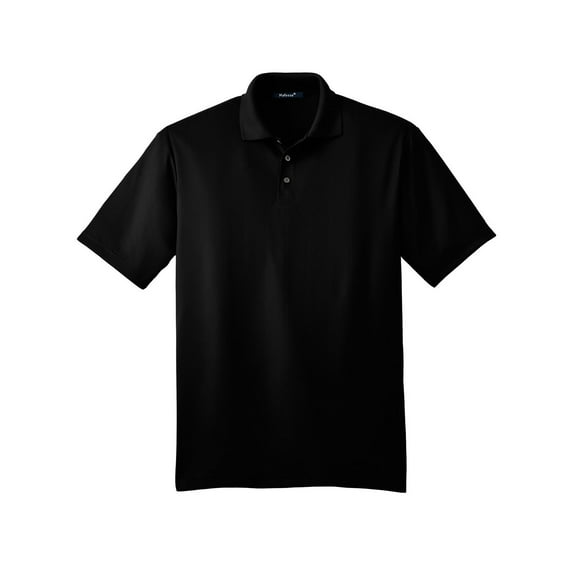 Mafoose Men's Performance Fine Jacquard Polo Black M