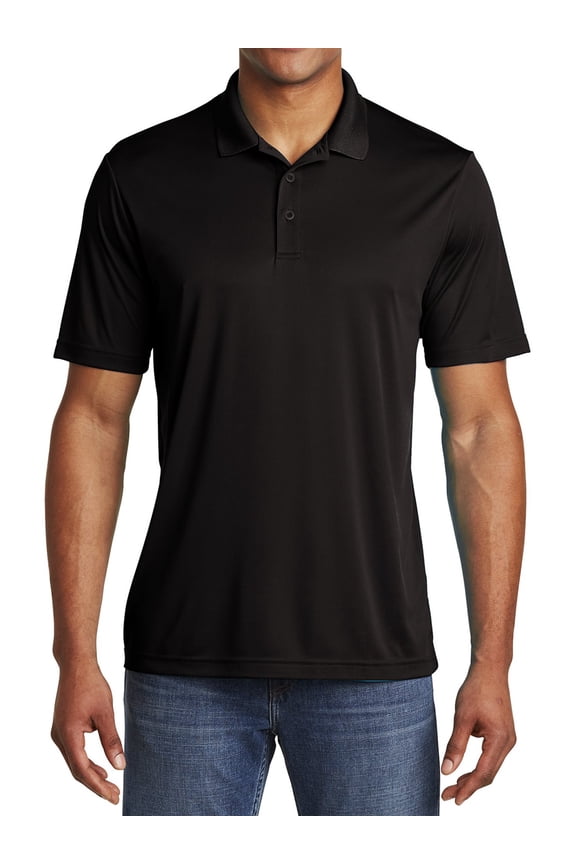 Men's PosiCharge Competitor Polo T-Shirt Black X-Small