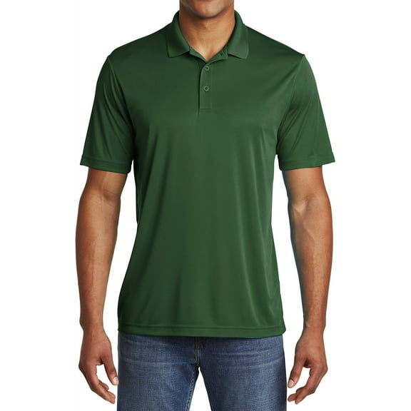 Mafoose Men's PosiCharge Competitor Polo T-Shirt Forest Green X-Large