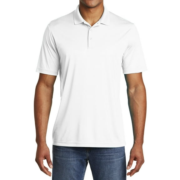 Mafoose Men's PosiCharge Competitor Polo T-Shirt White X-Small
