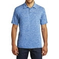 thumbnail image 1 of Mafoose Men's PosiCharge Electric Heather Polo True Royal Electric 2X-Large, 1 of 5