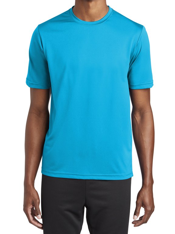 Men's PosiCharge® Tough Tee® Atomic Blue Medium