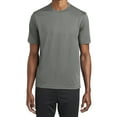 thumbnail image 1 of Mafoose Men's PosiCharge® Tough Tee® Dark Smoke Grey Small, 1 of 5