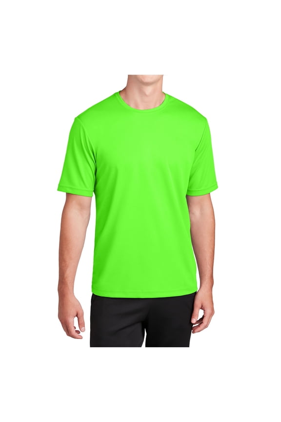 Men's RacerMesh Short Sleeve Tee Neon Green 2X-Large