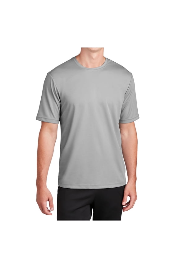 Men's RacerMesh Short Sleeve Tee Silver X-Small
