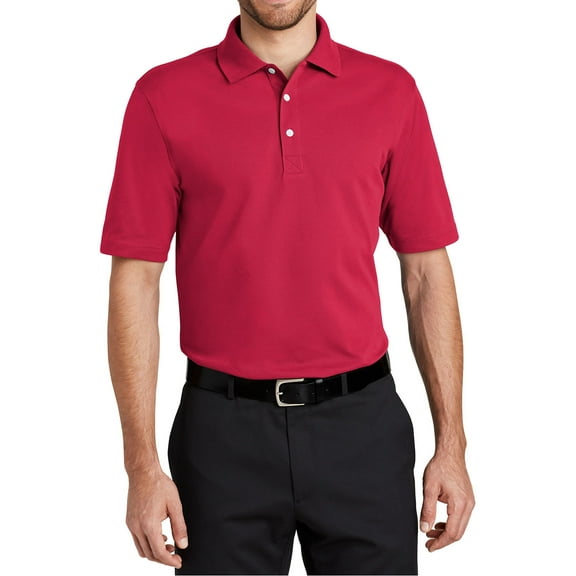 Mafoose Men's Rapid Dry Polo Red Large