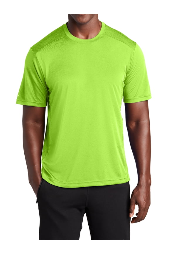 Men's Short Sleeve Elevate Tee Lime Shock Medium
