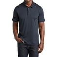 thumbnail image 1 of Mafoose Men's Short Sleeve Endeavor Polo T-Shirt Deep Navy Heather 3X-Large, 1 of 5