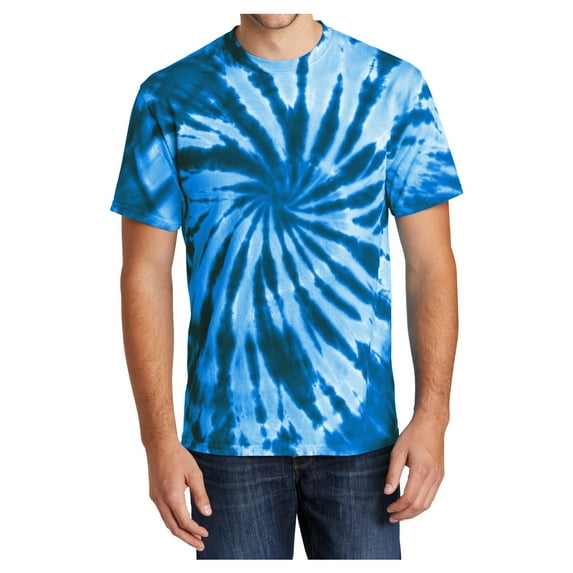 Mafoose Men's Short Sleeve Tie-Dye Male Cotton T-Shirts Royal 2XL
