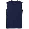 thumbnail image 1 of Mafoose Men's Sleeveless PosiCharge Competitor Tee Shirt True Navy S, 1 of 3