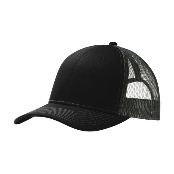 Mafoose Men's Snapback Male Trucker Cap Black/ Grey Steel