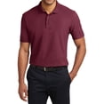 thumbnail image 1 of Mafoose Men's Stain-Release Polo Shirt Burgundy X-Large, 1 of 5