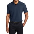 thumbnail image 1 of Mafoose Men's Stain-Release Polo Shirt Navy 6X-Large, 1 of 5