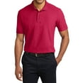 thumbnail image 1 of Mafoose Men's Stain-Release Polo Shirt Red 3X-Large, 1 of 5