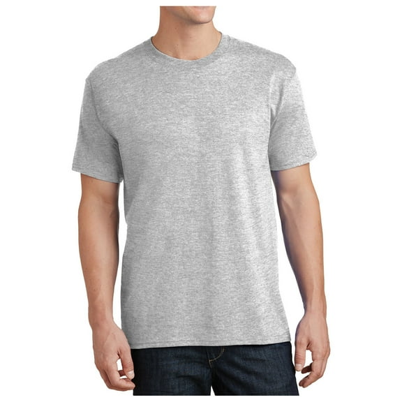 Mafoose Men's Tall Core Cotton Short Sleeve Classic Silhouette T-Shirt Ash XLT