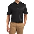 thumbnail image 1 of Mafoose Men's Tall Dri-Mesh Polo Black Large Tall, 1 of 5