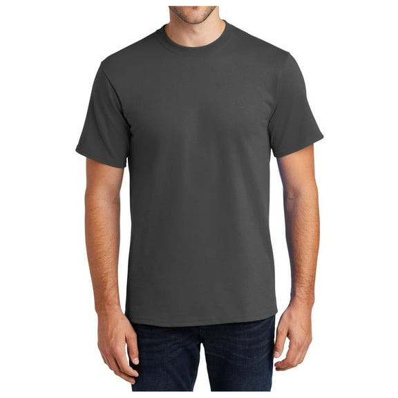 Mafoose Men's Tall Essential Lightweight Soft Short Sleeve T-Shirt Charcoal PC61T LT