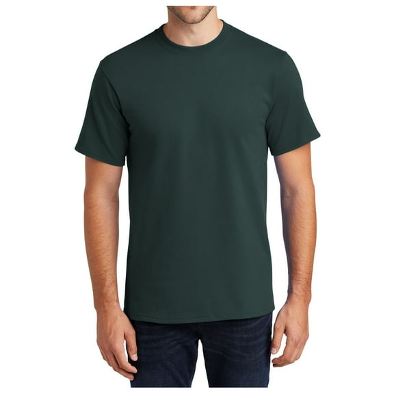 Mafoose Men's Tall Essential Lightweight Soft Short Sleeve T-Shirt Dark Green PC61T 2XLT
