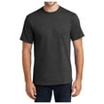 thumbnail image 1 of Mafoose Men's Tall Essential Lightweight Soft Short Sleeve T-Shirt Dark Heather Grey PC61T 2XLT, 1 of 4