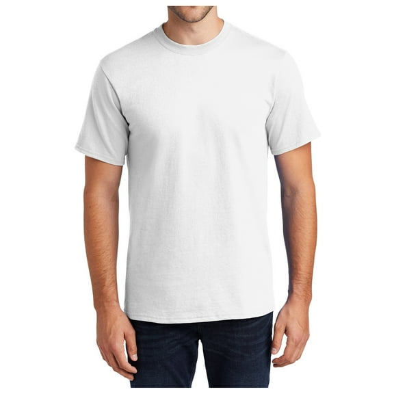 Mafoose Men's Tall Essential Lightweight Soft Short Sleeve T-Shirt White PC61T 2XLT