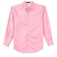 thumbnail image 1 of Mafoose Men's Tall Long Sleeve Easy Care Shirt Light Pink Large Tall, 1 of 3