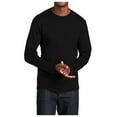thumbnail image 1 of Mafoose Men's Ultra Soft Long Sleeve Fan Favorite Blend T-Shirt Jet Black Small, 1 of 4