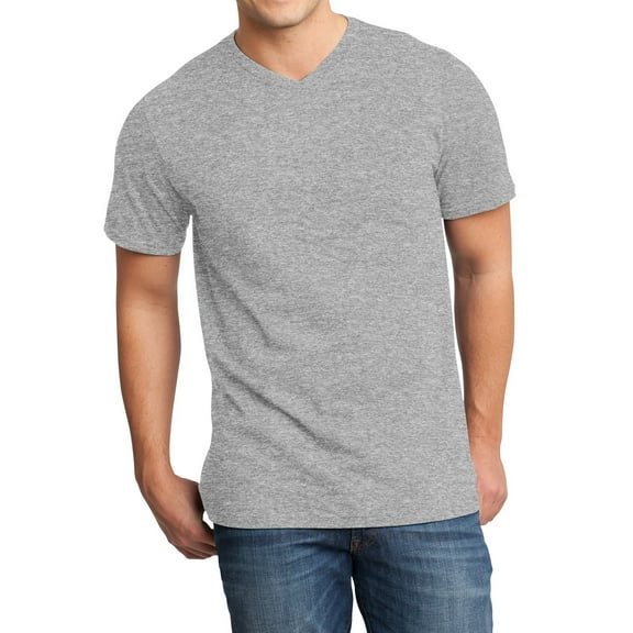 Mafoose Men's Young Very Important V-Neck Tee Light Heather Grey 2X-Large