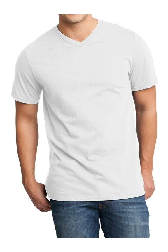Men's Young Very Important V-Neck Tee White Small