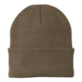 thumbnail image 1 of Mafoose Mens 3-Inch Fold Acrylic Male Knit Cap Woodland Brown, 1 of 1