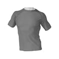 thumbnail image 1 of Mafoose Mens Base Layer Compression Fitness Workout Male Shirt Gray XL, 1 of 1