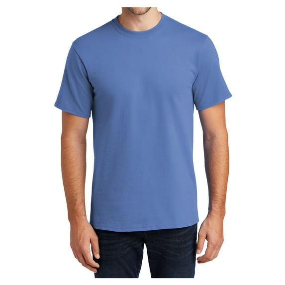 Mafoose Mens Cotton Essential T-Shirts Carolina Blue M