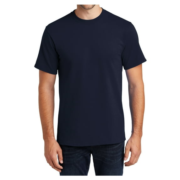 Mafoose Mens Cotton Essential T-Shirts Deep Navy 6XL