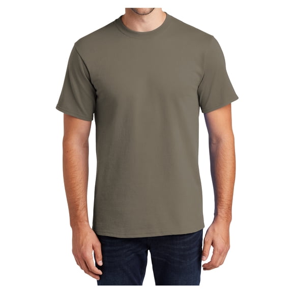 Mafoose Mens Cotton Essential T-Shirts Dusty Brown L