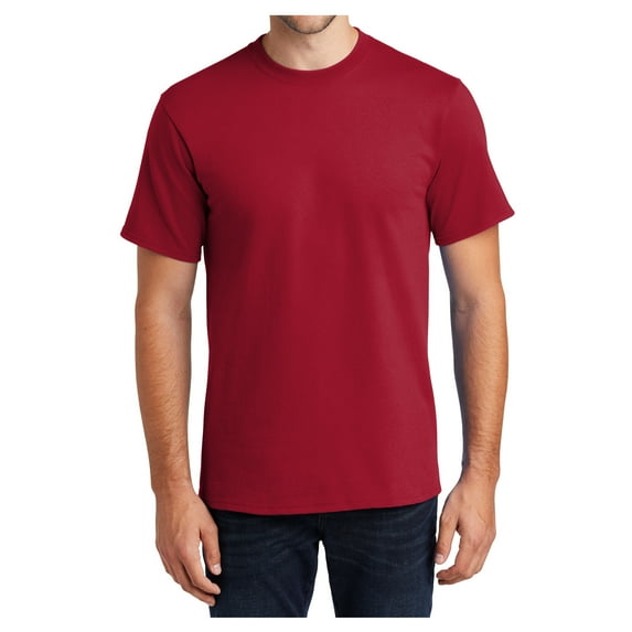 Mafoose Mens Cotton Essential T-Shirts Red 3XL