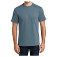 thumbnail image 1 of Mafoose Mens Cotton Essential T-Shirts Stonewashed Blue M, 1 of 6