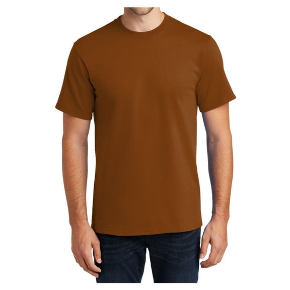 Mafoose Mens Cotton Essential T-Shirts Texas Orange XL