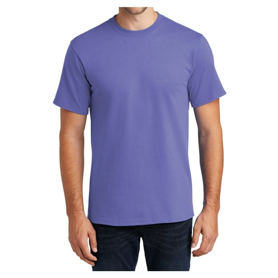 Mafoose Mens Cotton Essential T-Shirts Violet 3XL