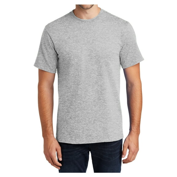 Mafoose Mens Cotton/Polyester Essential T-Shirts Ash L