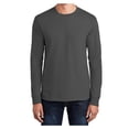 thumbnail image 1 of Mafoose Mens Long Sleeve Essential T-Shirt Charcoal 4X-Large, 1 of 6