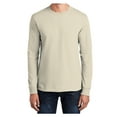 thumbnail image 1 of Mafoose Mens Long Sleeve Essential T-Shirt Natural 4X-Large, 1 of 6